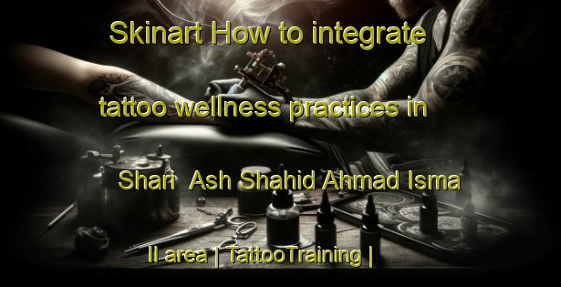 Skinart How to integrate tattoo wellness practices in Shari  Ash Shahid Ahmad Isma Il area | TattooTraining | TattooClasses | SkinartTraining-Egypt